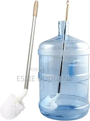 360° Rotating Brush, Long Handle, for Water Can & Bottles