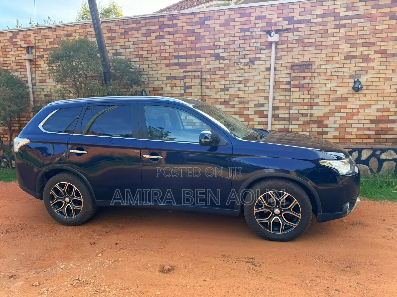 Mitsubishi Outlander ES 4dr SUV (2.4L 4cyl CVT) 2014 Blue