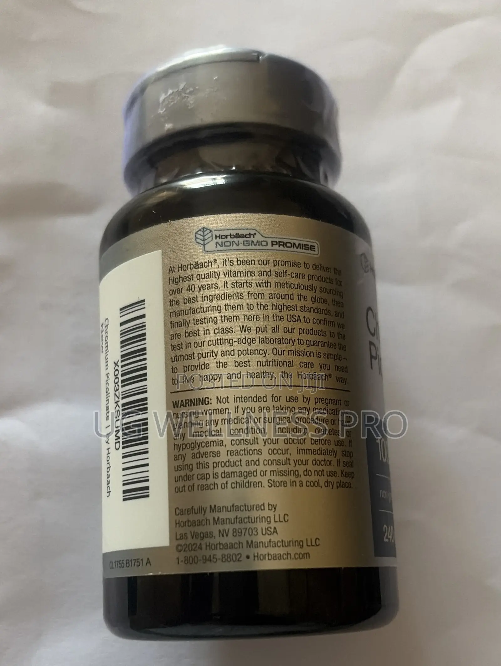 Chromium Picolinate 1000mcg 240 Veg Caps Metabolism & Sugar Support