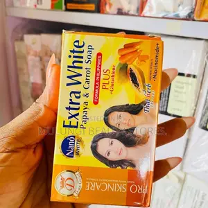 Nano Extra White Papaya & Carrot Soap (and Niacinamide)