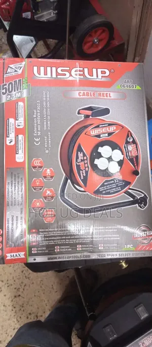 Wiseup 50-Meter Heavy Duty Cable Reel (2.5mm2 ) –Power Extension