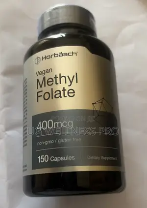 Horbäach Vegan Methyl Folate 400mcg 150 Veg Caps Active B9 Supplement