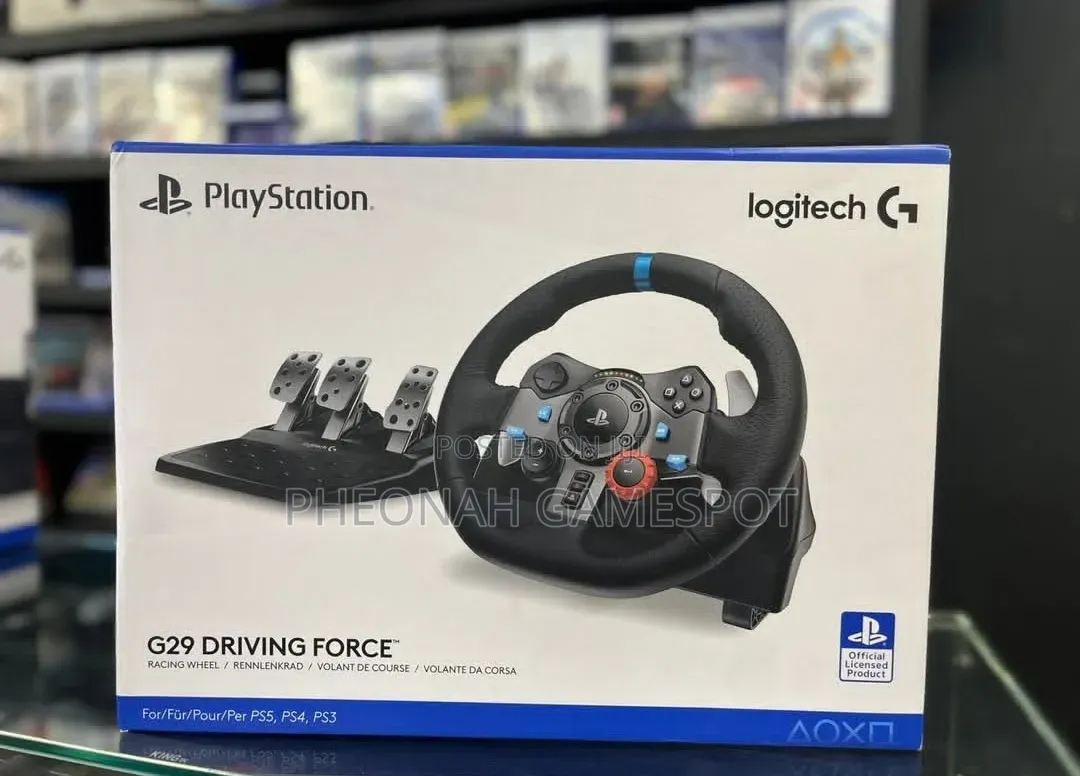 Logitech G29 Trueforce Racing Steering Wheel Brand New in Kampala