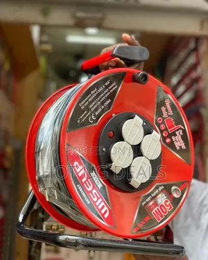 Wiseup 50-Meter Heavy Duty Cable Reel (2.5mm2 ) –Power Extension