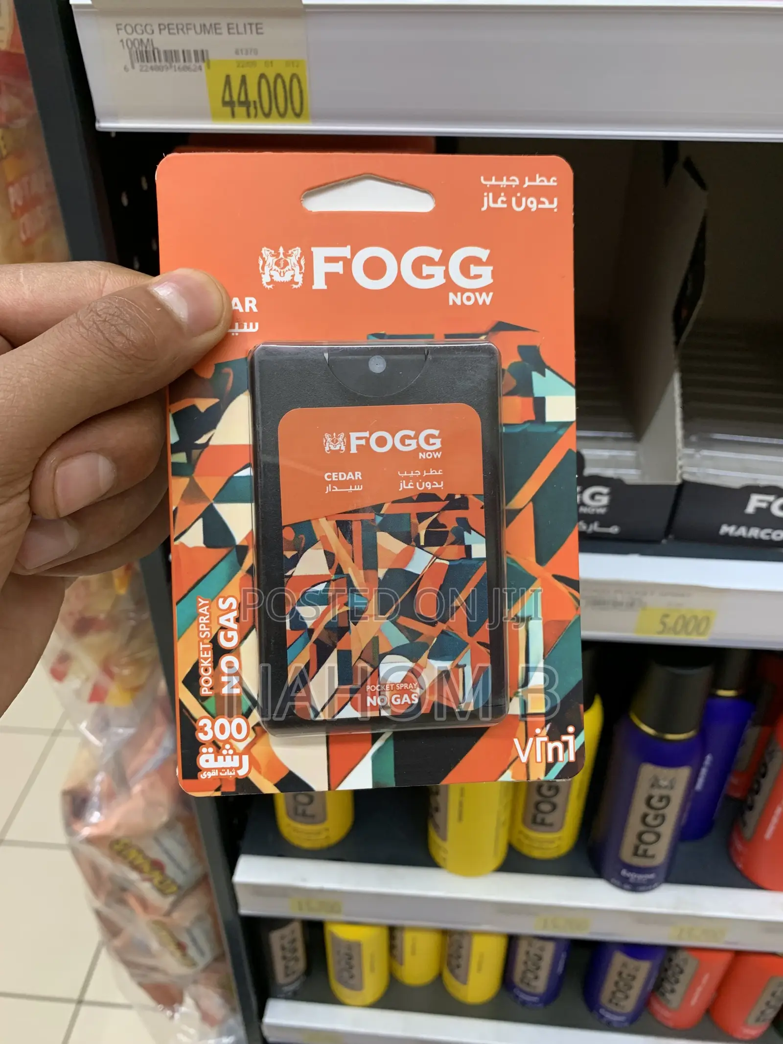 Fogg Now Cedar Pocket Spray