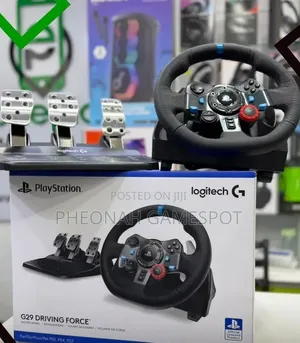 Factory-Sealed Logitech G29 Driving Force Racing Wheel & Pedals Bundle
