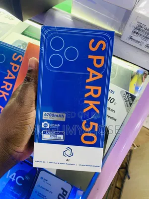 New Tecno Spark 50 128 GB Black