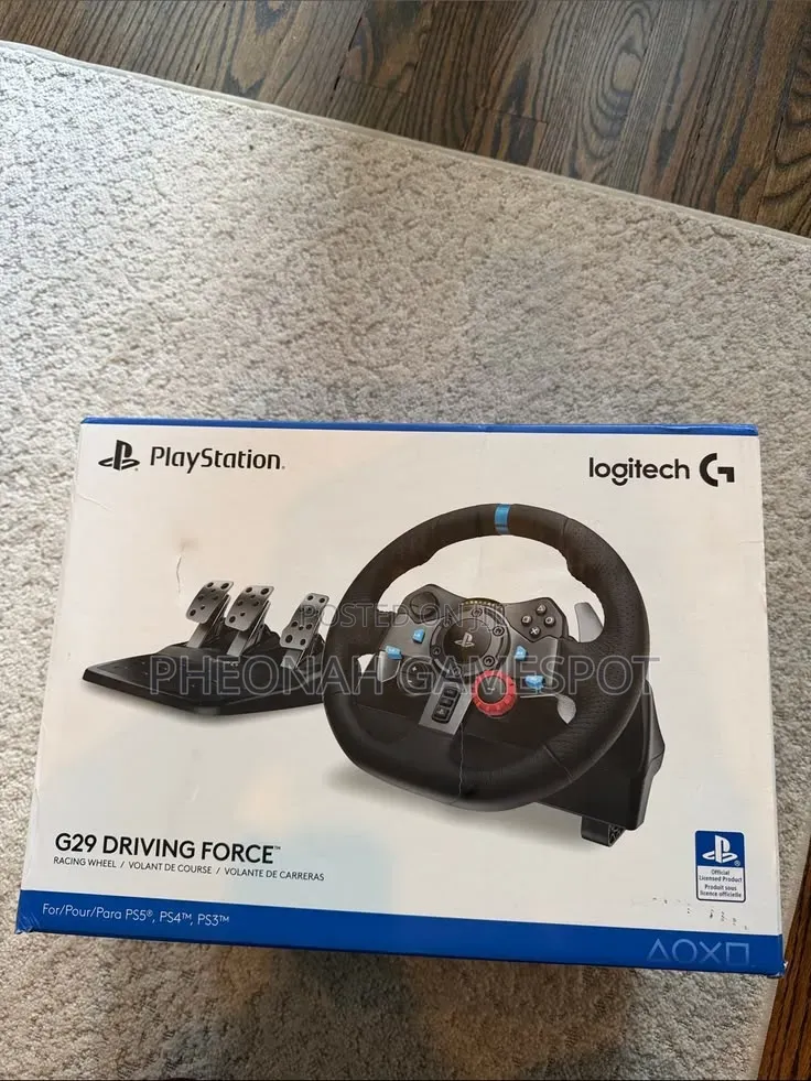 Logitech G29 Driving Force Racing Wheel and Pedals Bundle