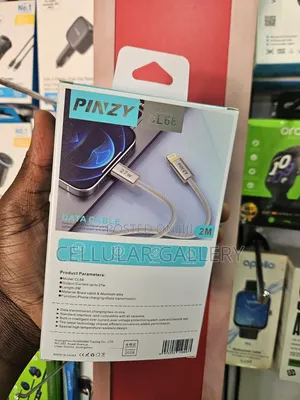 Pinzy 27W USB-C to Lightning Fast Braided Cable 2m