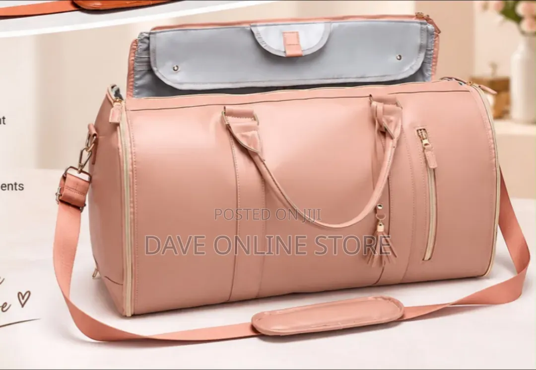 Leather Organizer Travel Bag