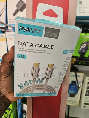 Pinzy 240W USB-C to USB-C Fast Braided Cable 2m