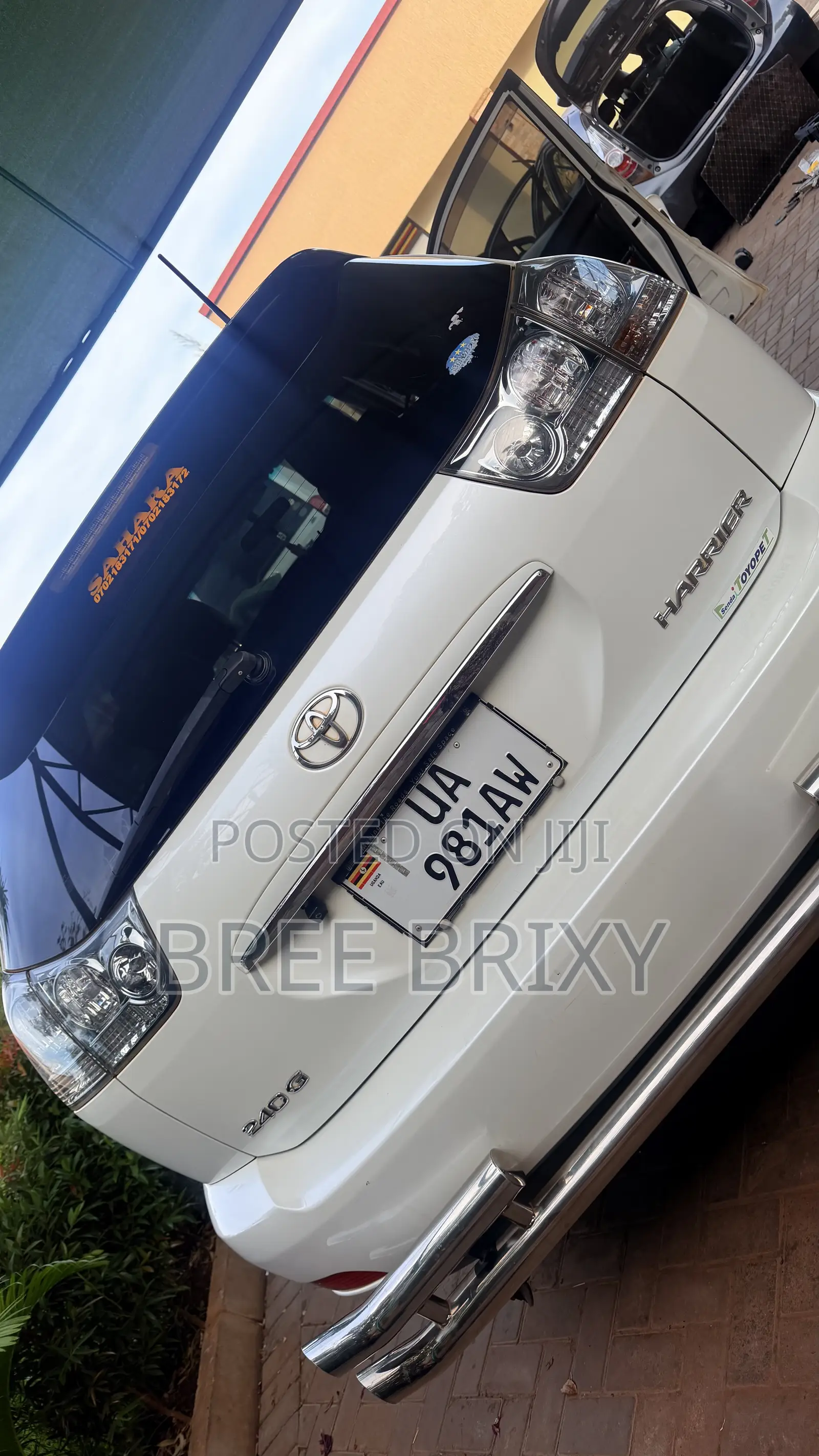 Toyota Harrier 2012 White
