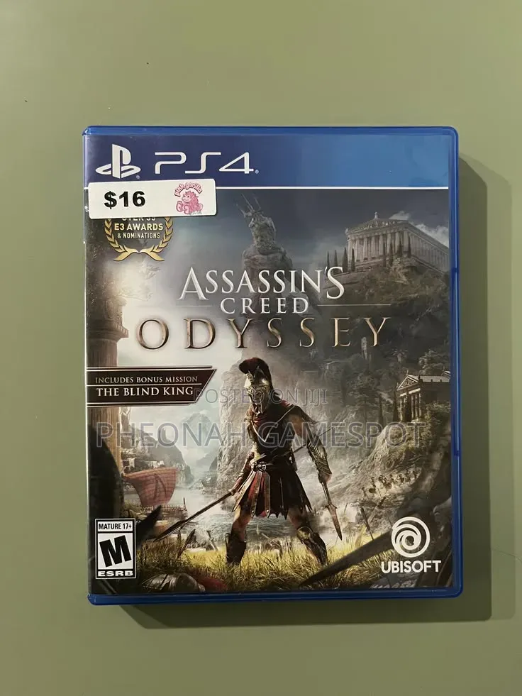 Assassin's Creed Odyssey Game Cd for PS4
