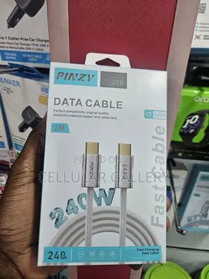 Pinzy 240W USB-C to USB-C Fast Braided Cable 2m