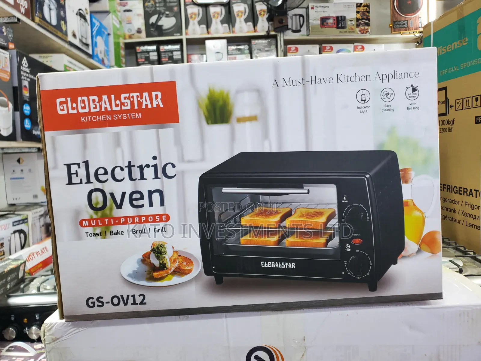 Multi-Purpose Grill-Broil-Bake 12litrs Oven