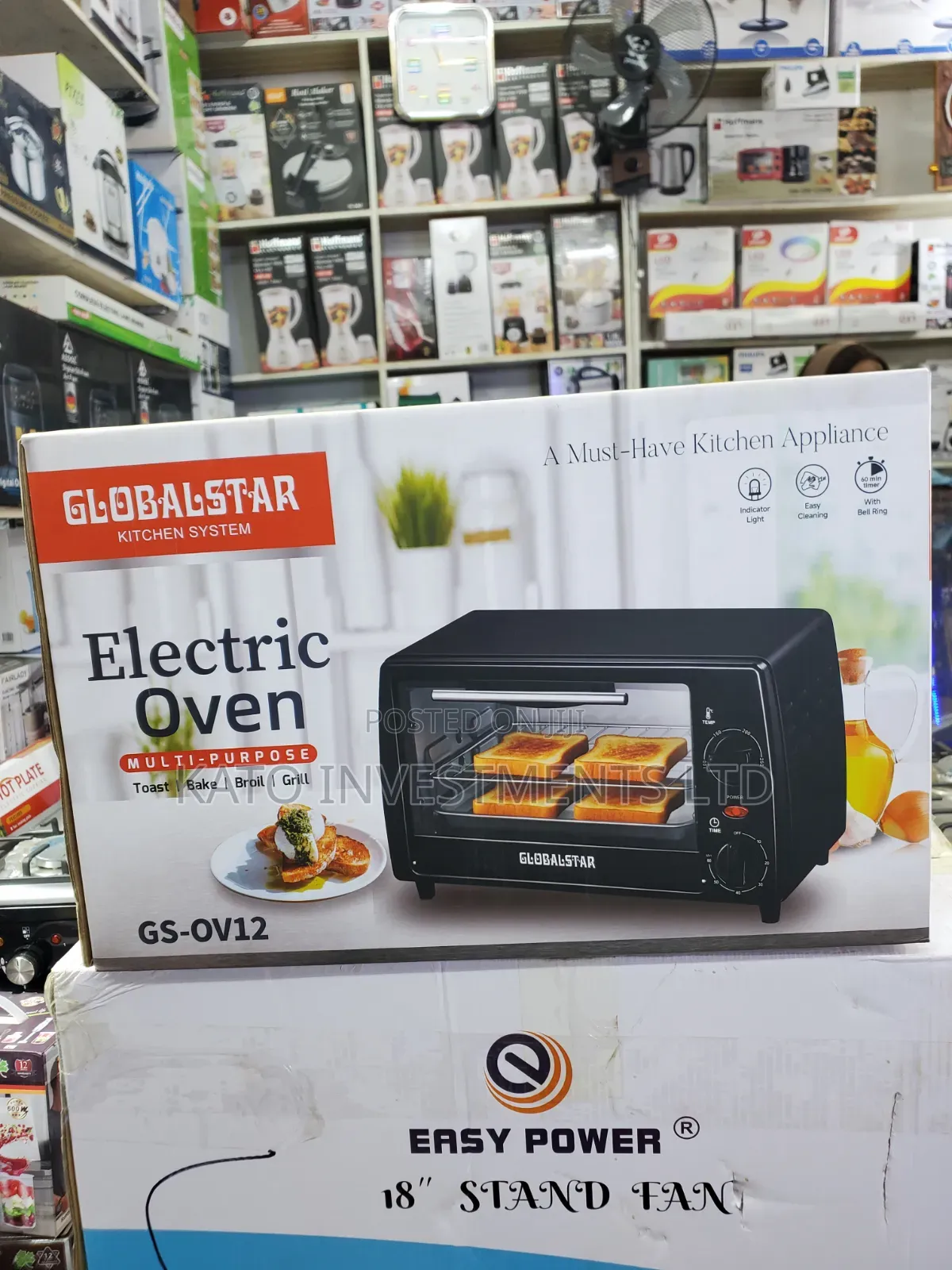 Multi-Purpose Grill-Broil-Bake 12litrs Oven