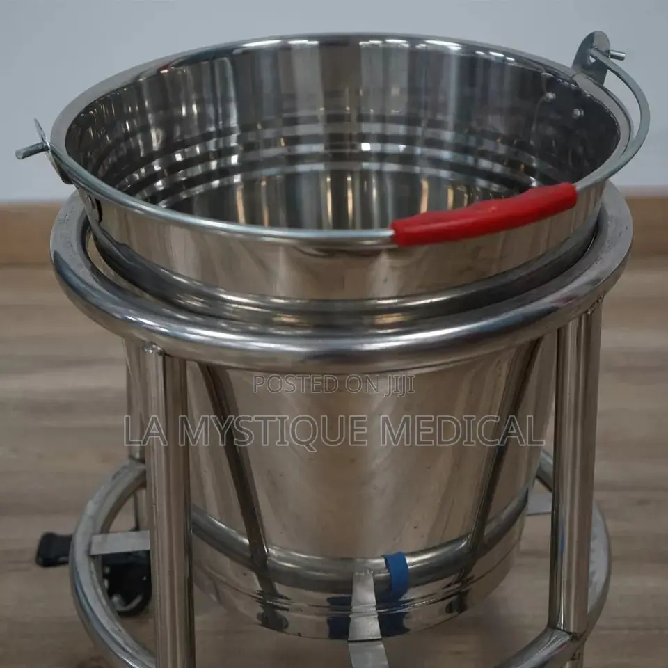 Placenta Stainless Steel Moving Bucket