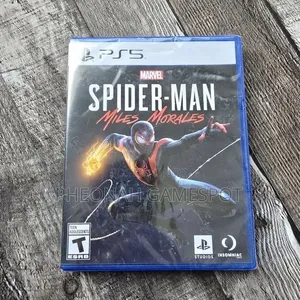 Spiderman Miles Game Cd for Ps5. This Game Disk Will Change Your Life