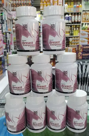 Natural Breast Enlargement Dietary Supplement With 60 Capsules Each.