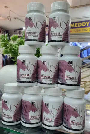 Natural Breast Enlargement Dietary Supplement With 60 Capsules Each.