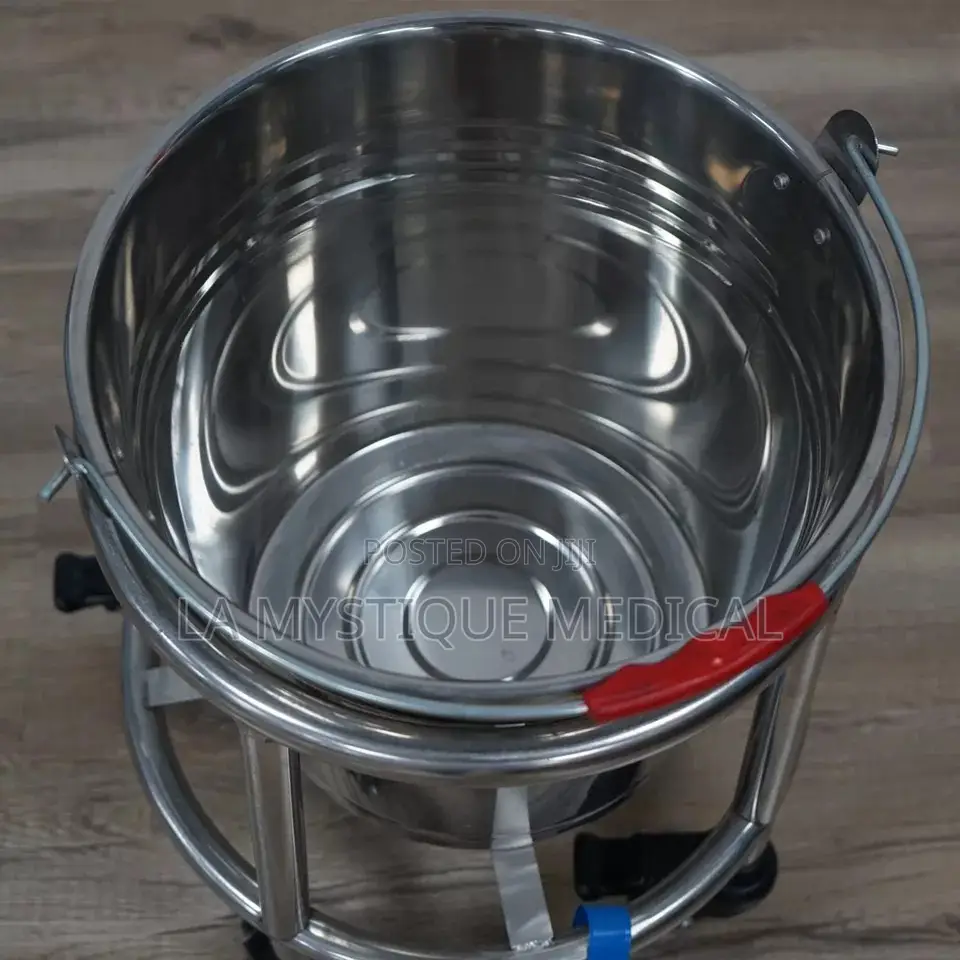 Placenta Stainless Steel Moving Bucket
