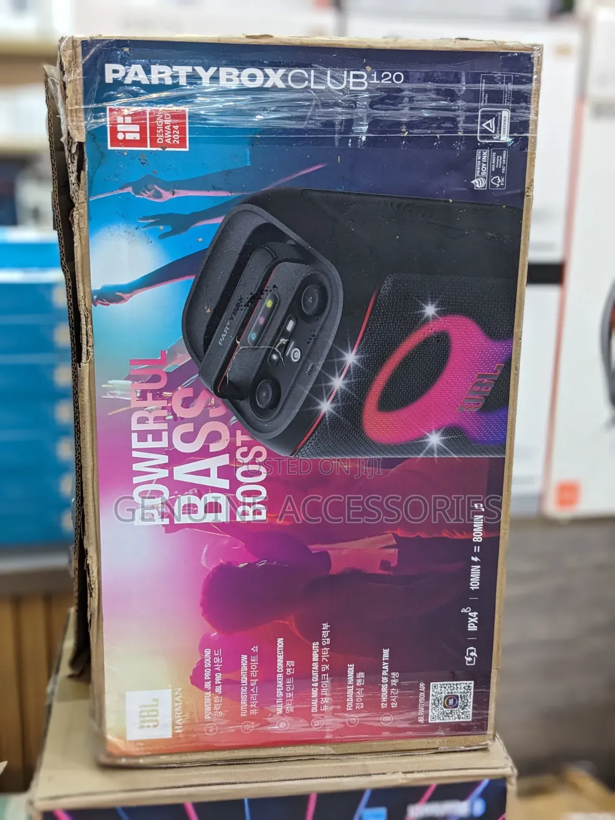 JBL Partybox Club 120 Portable Party Speaker
