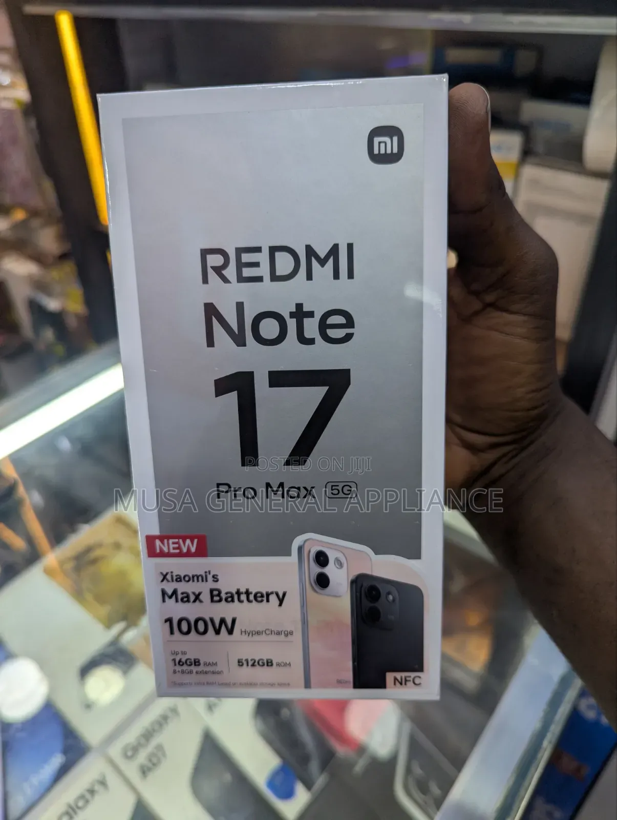 New Xiaomi Redmi Note 17 Pro Max 512 GB Black