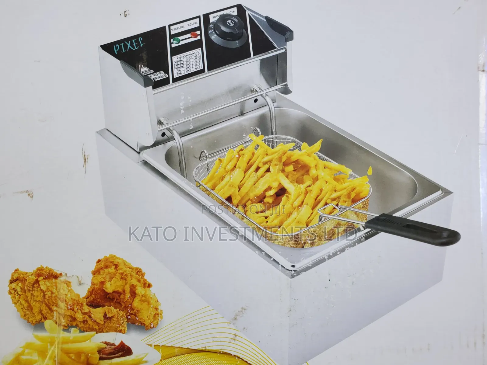 High-Grade Less Power Consumption Single Deep Fryer