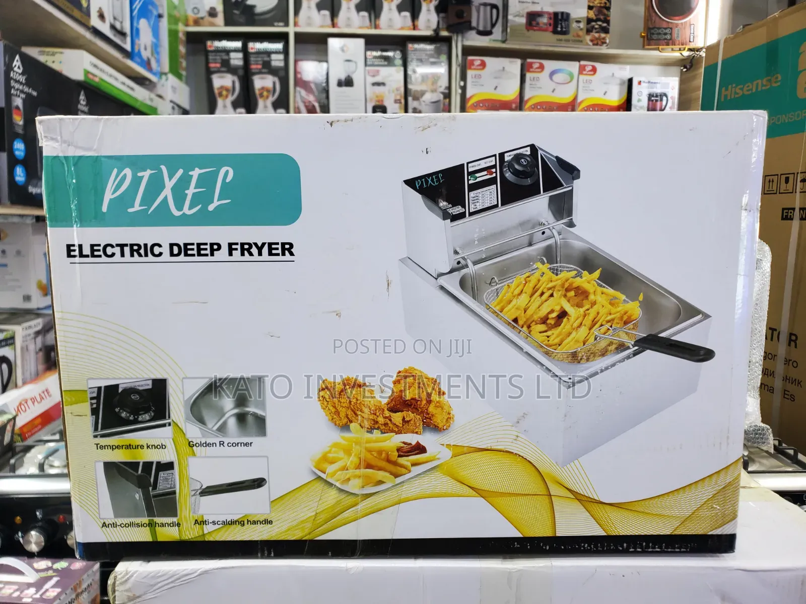 High-Grade Less Power Consumption Single Deep Fryer