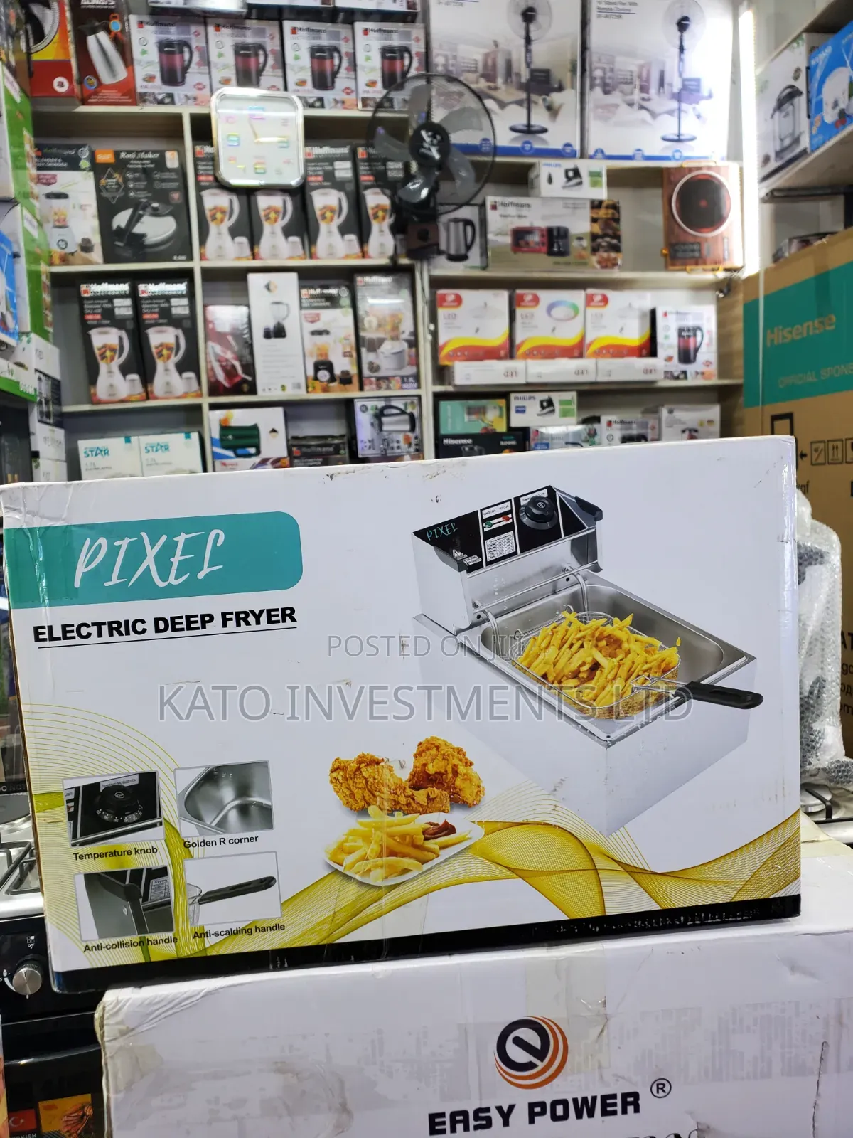 High-Grade Less Power Consumption Single Deep Fryer