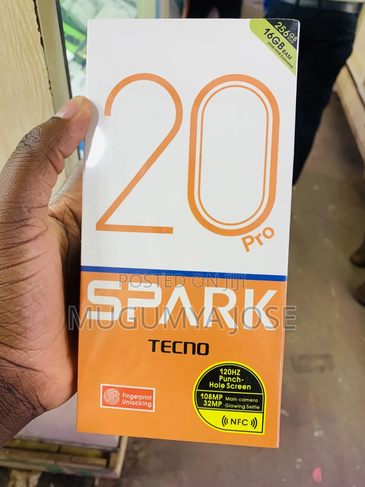 New Tecno Spark 20 Pro 256 GB Black