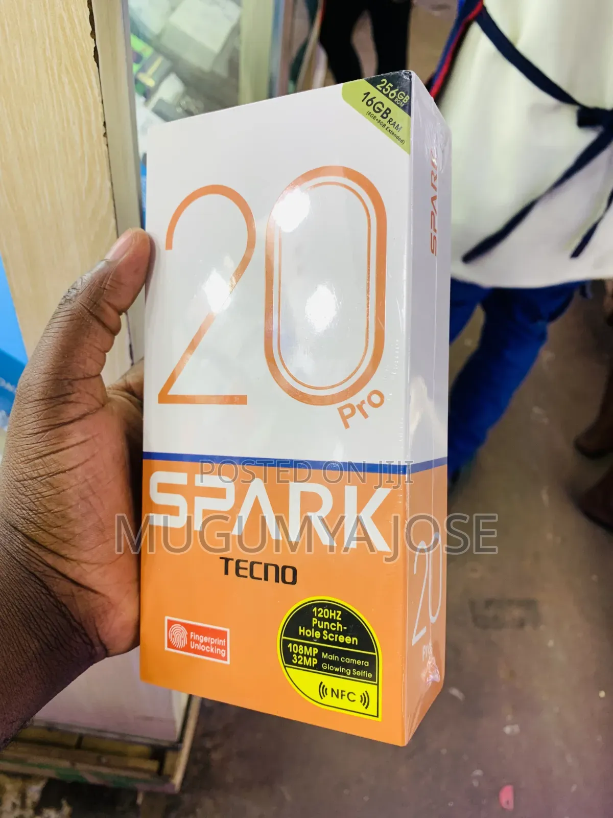 New Tecno Spark 20 Pro 256 GB Black