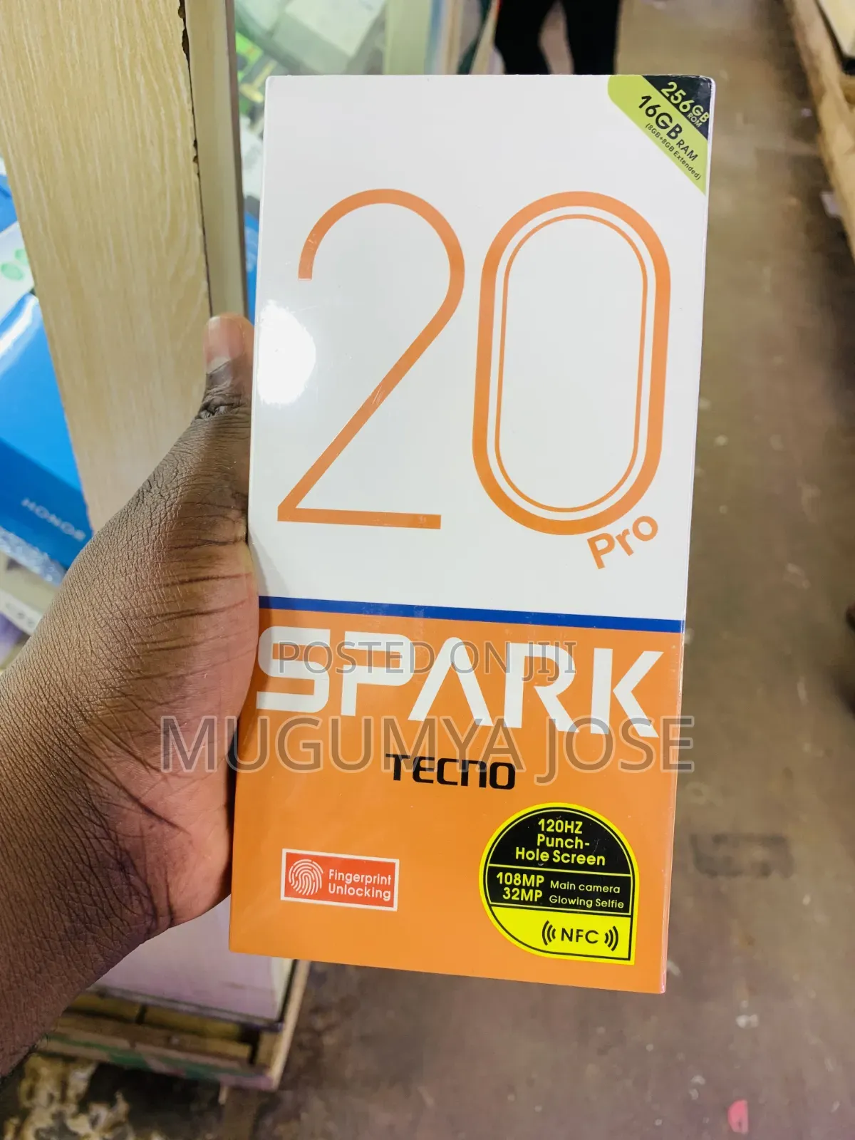 New Tecno Spark 20 Pro 256 GB Black
