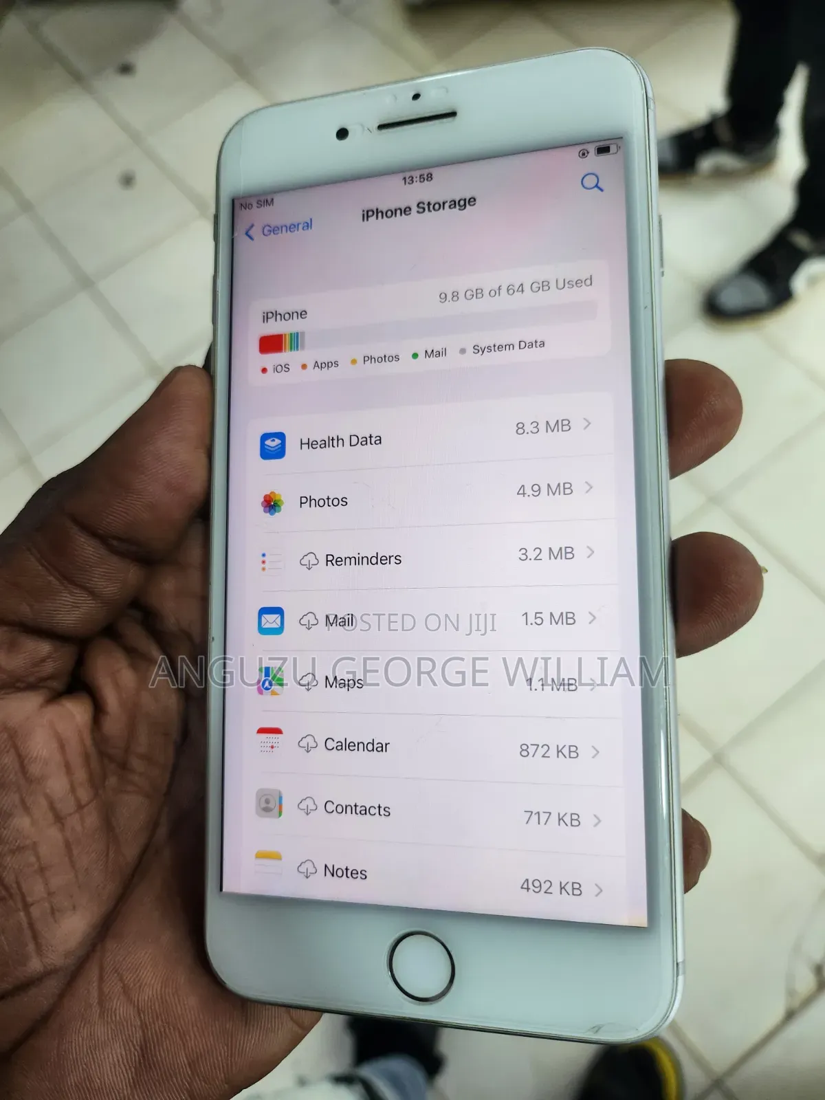 Apple iPhone 8 Plus 64 GB White