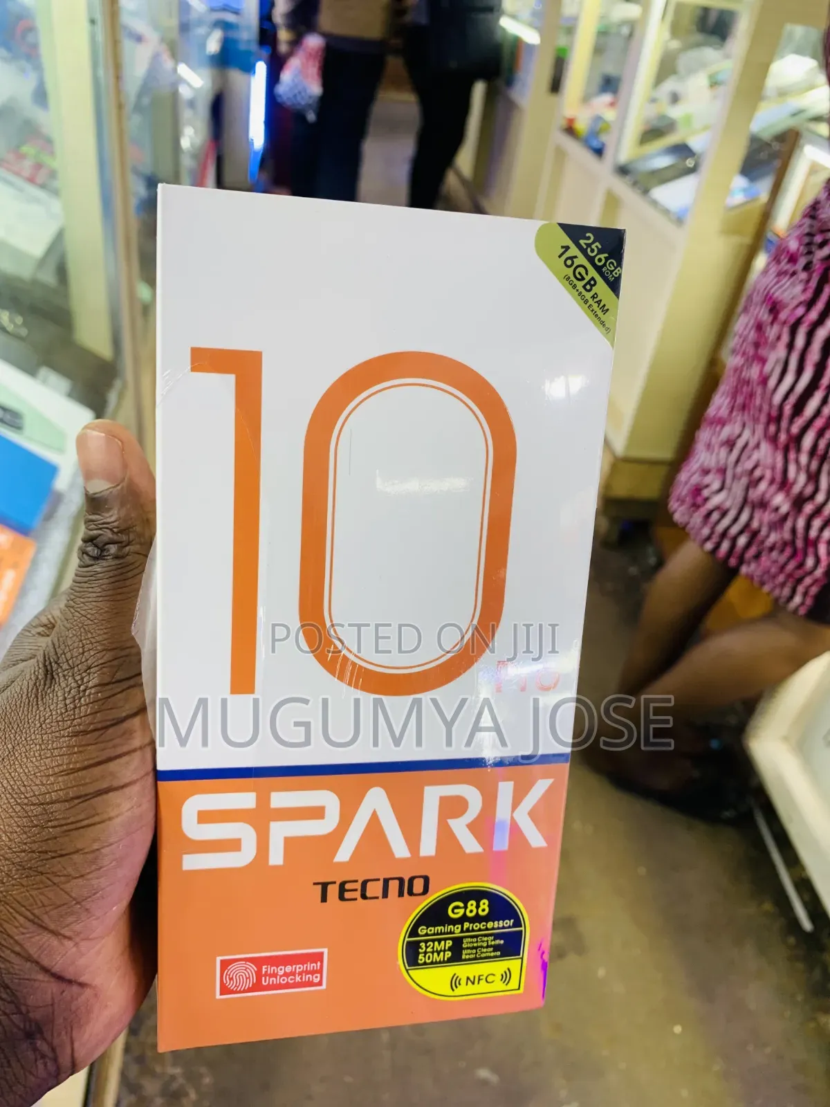 New Tecno Spark 10 Pro 256 GB Black