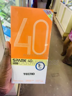 New Tecno Spark 40 Pro+ 256 GB Black