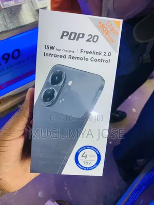 New Tecno Pop 20 128 GB Black
