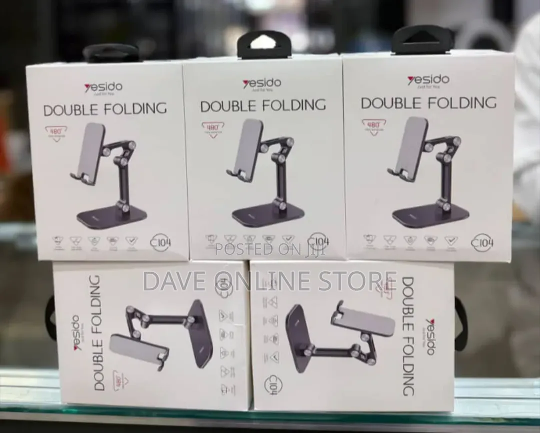 C104 Desktop Angle Adjustable Mobile Phone Stand Aluminum Alloy Tablet