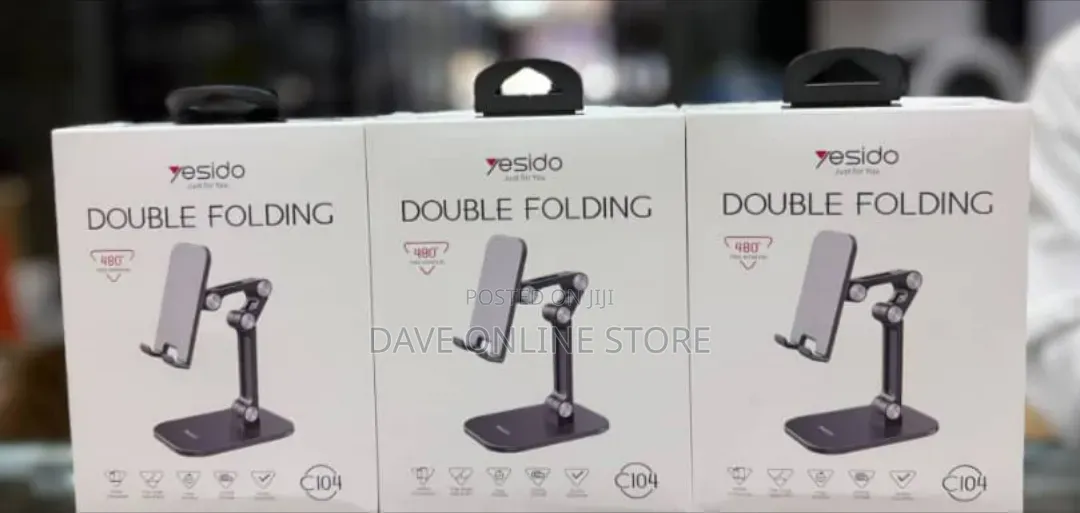 C104 Desktop Angle Adjustable Mobile Phone Stand Aluminum Alloy Tablet