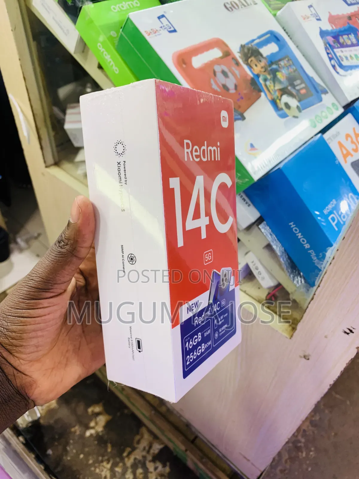 New Xiaomi Redmi 14C 256 GB Black