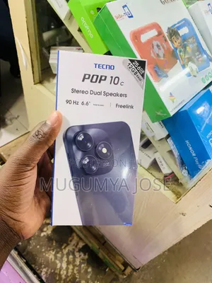 New Tecno Pop 10C 128 GB Black