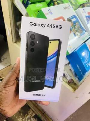 New Samsung Galaxy A15 5G 256 GB Black