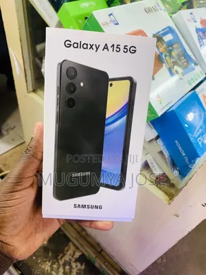 New Samsung Galaxy A15 5G 256 GB Black