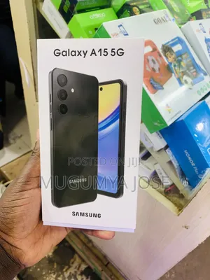 New Samsung Galaxy A15 5G 256 GB Black