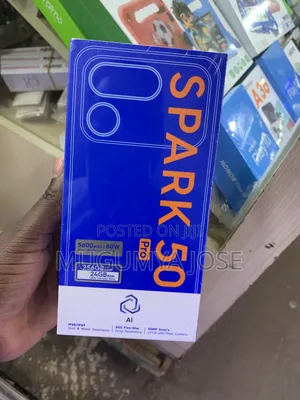 New Tecno Camon 50 Pro 256 GB Black
