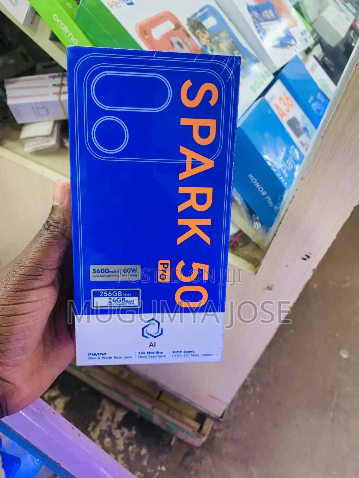 New Tecno Camon 50 Pro 256 GB Black