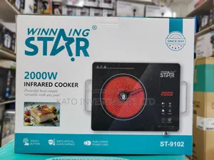 Winning Star 2000w Infrared Cooker Single St-9102