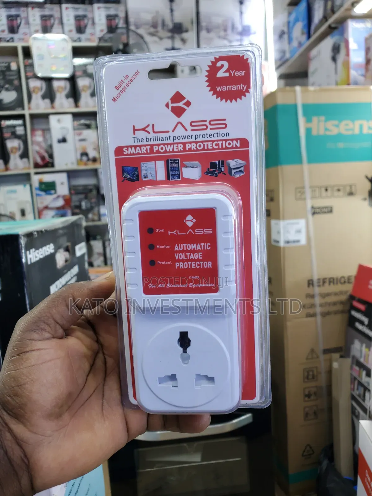 Klass Automatic Voltage Protector for Fridge-Washing Machine, TV