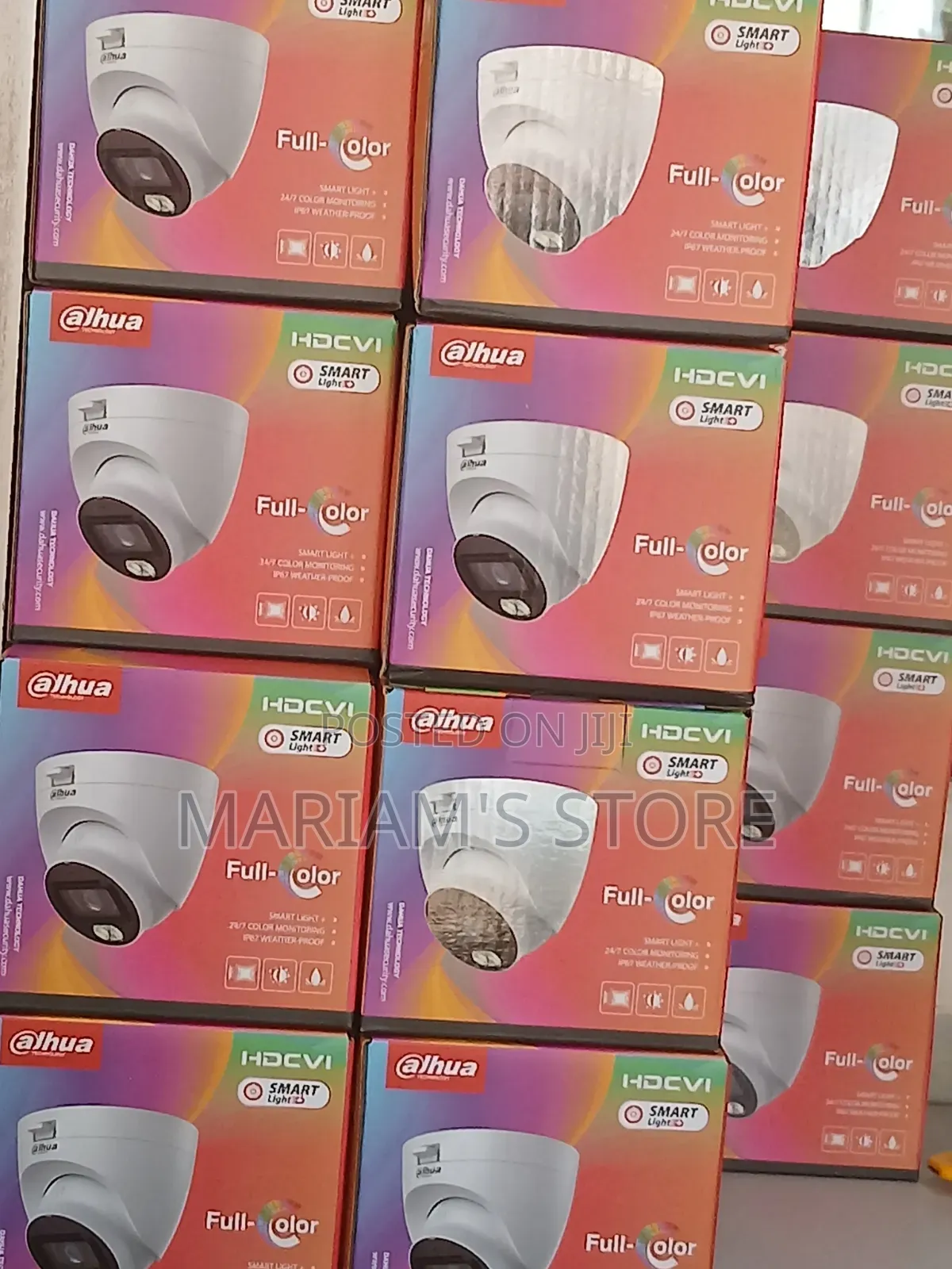 Dahua HDCVI Full-Color Eyeball Security Cameras With Smart Light