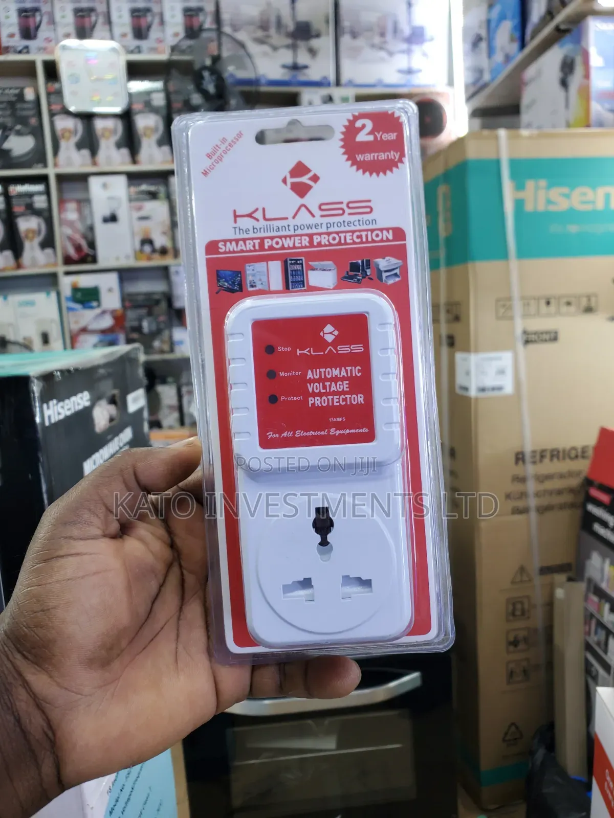 Klass Automatic Voltage Protector for Fridge-Washing Machine, TV